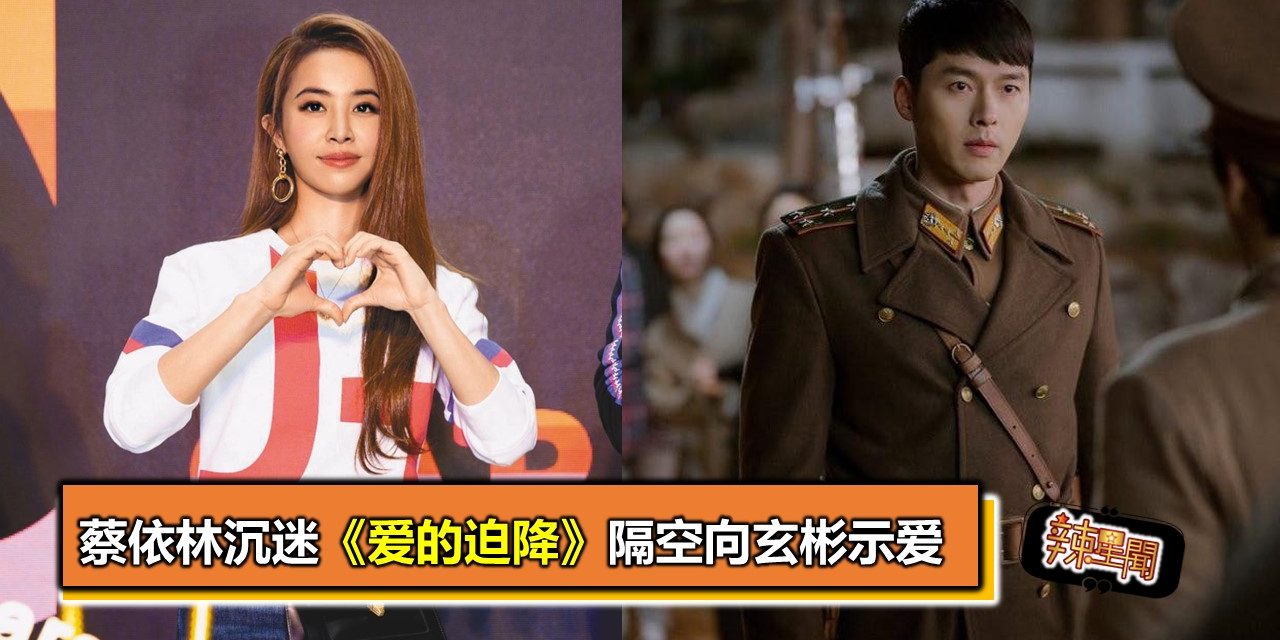 蔡依林沉迷《爱的迫降》 隔空向玄彬示爱