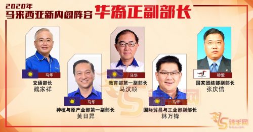 新政府内阁的十大 亮点 华印裔民选议员 敏派10人全当官 辣手网