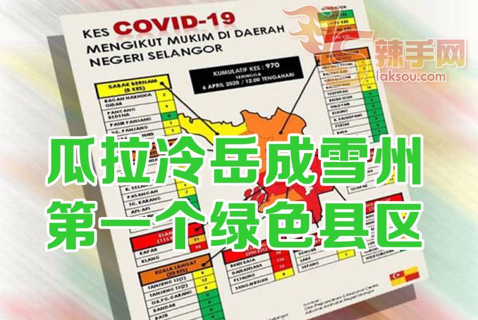 瓜拉冷岳成雪州 第一个绿县！