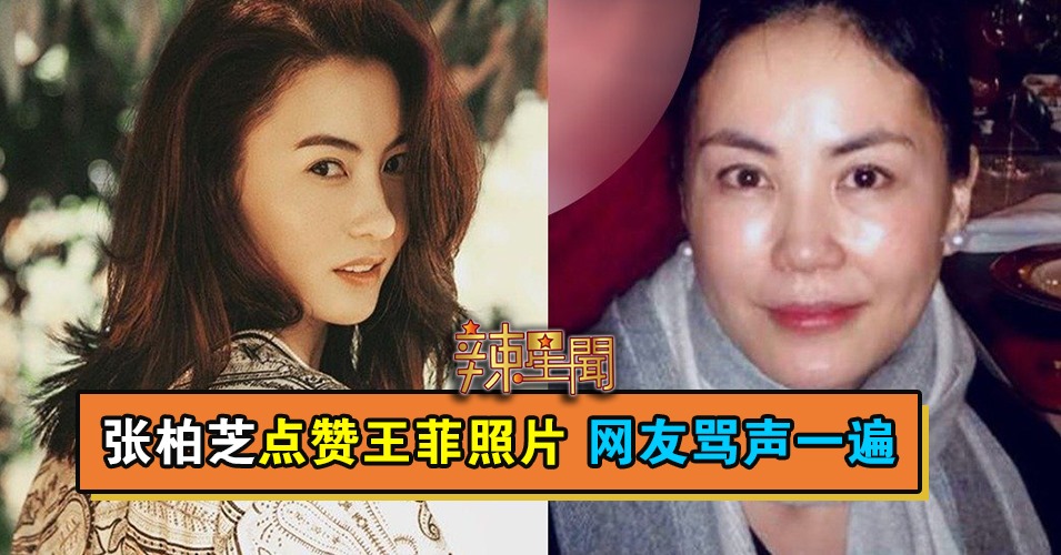 张柏芝点赞王菲照片 网友骂声一遍