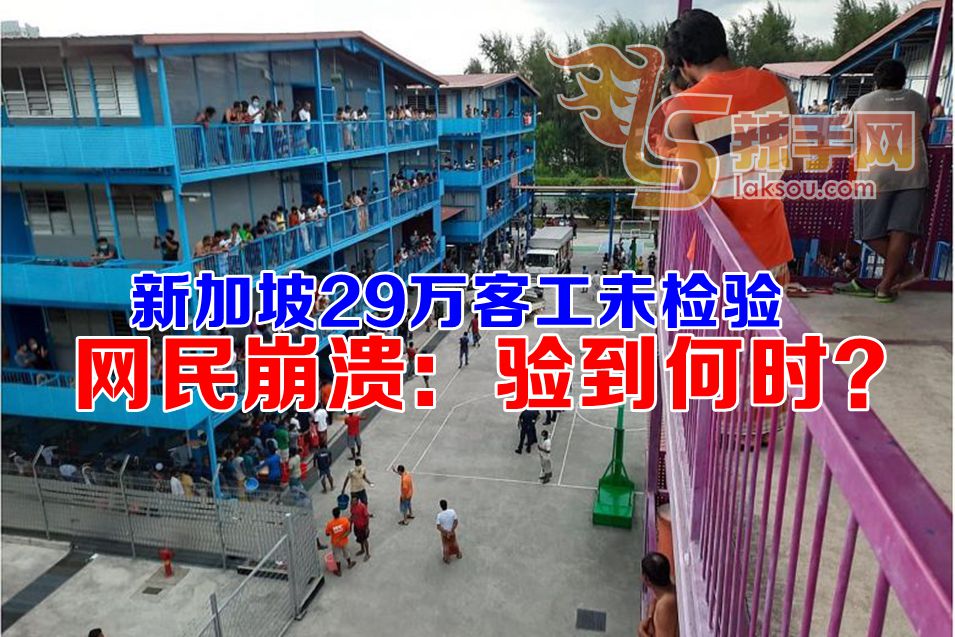 新加坡确诊一直冲，29万客工未检验