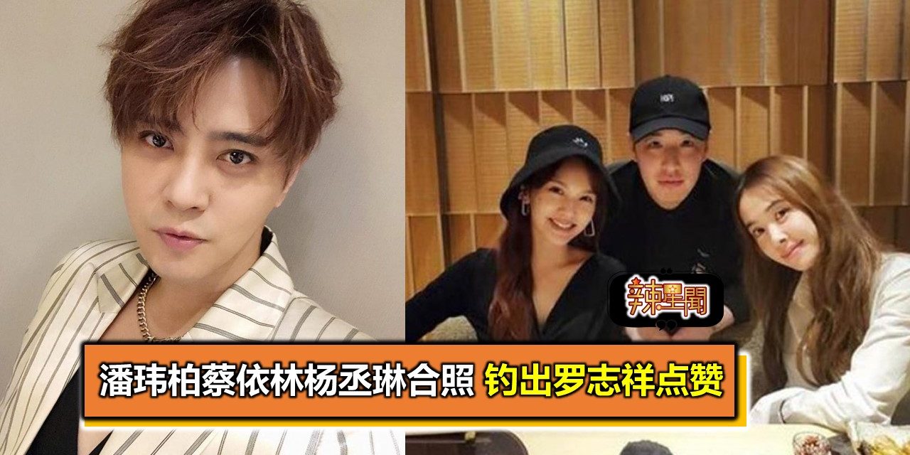 潘玮柏蔡依林杨丞琳合照 钓出罗志祥点赞