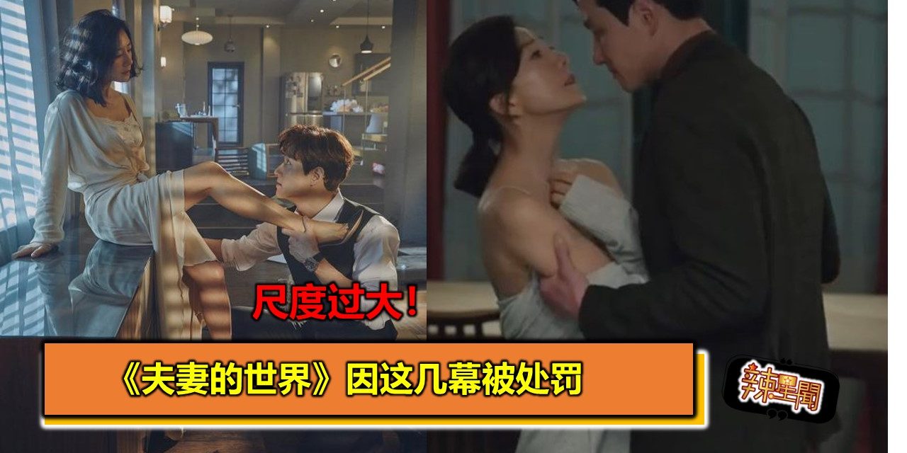 尺度过大！《夫妻的世界》因这几幕被处罚