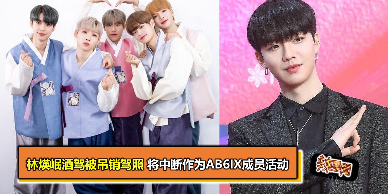 林煐岷酒驾被吊销驾照 将中断作为AB6IX成员活动