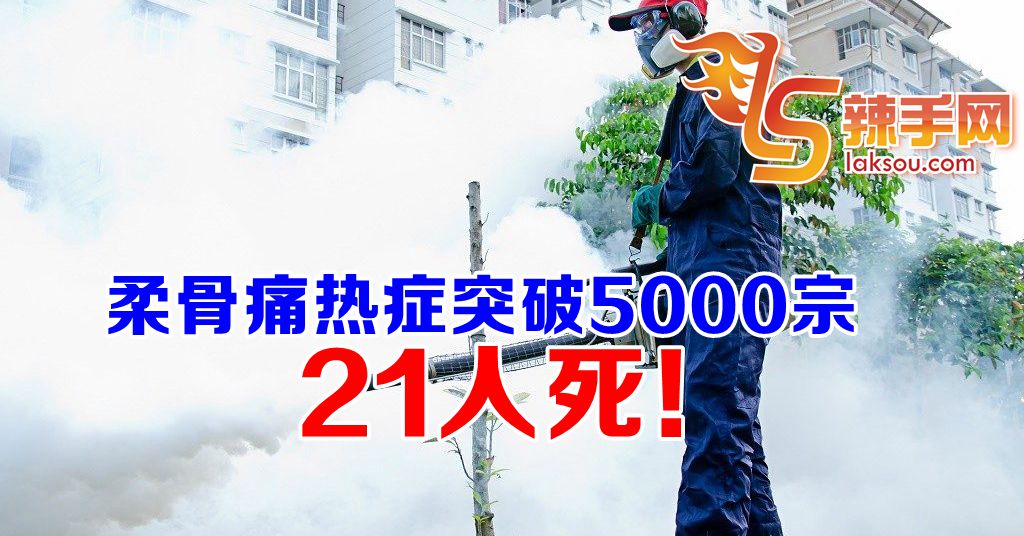 柔佛州骨痛热症病例突破5000宗