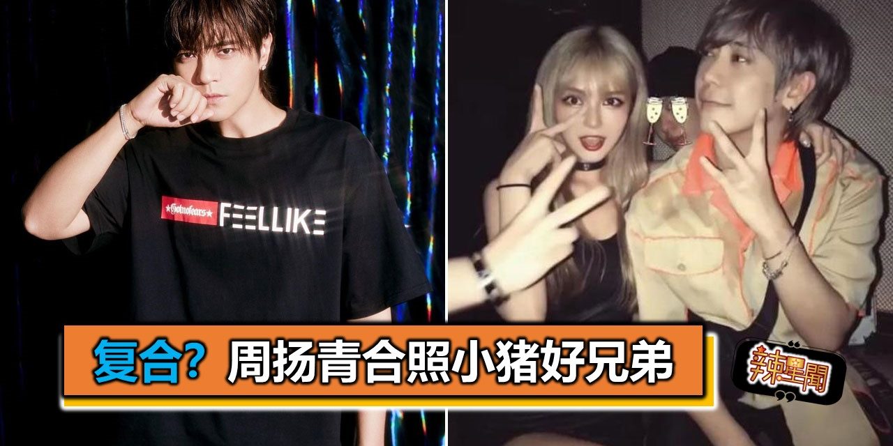 复合？周扬青合照小猪好兄弟