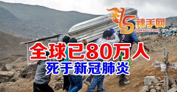 全球已有80万人死于新冠肺炎