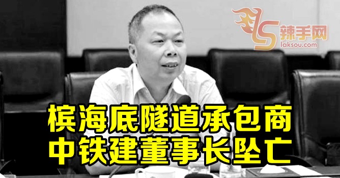 中国铁建董事长坠楼身亡