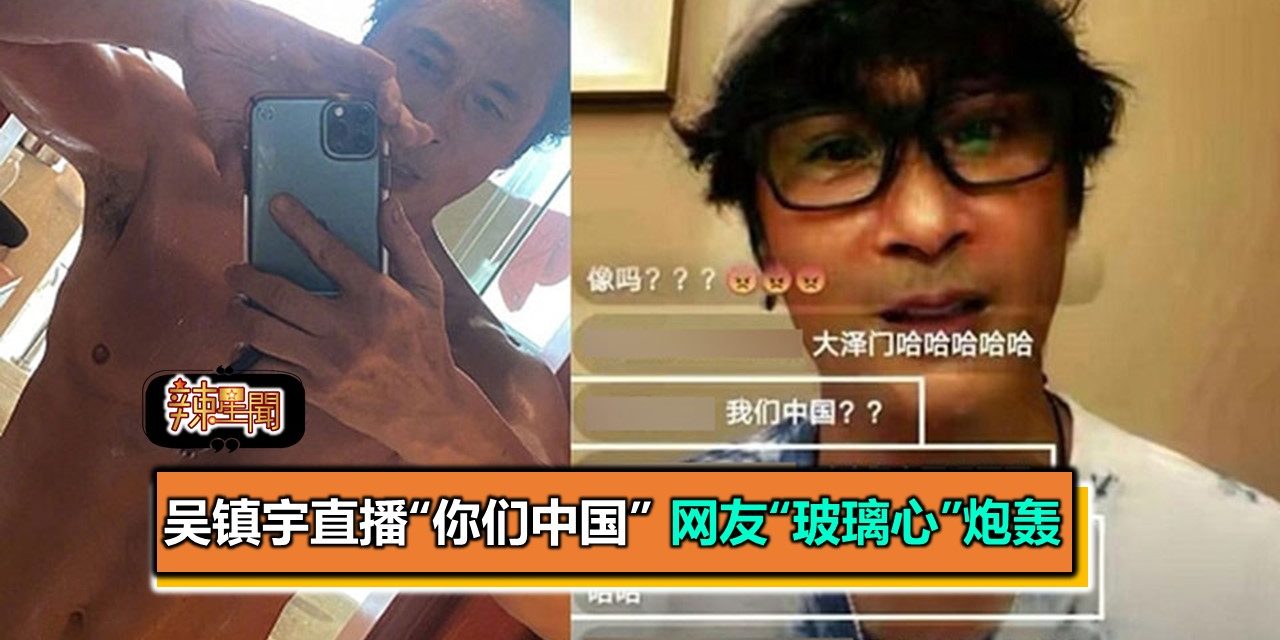 吴镇宇直播“你们中国” 网友“玻璃心”炮轰