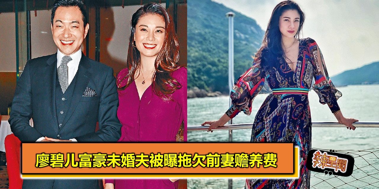 廖碧儿富豪未婚夫被曝拖欠前妻赡养费