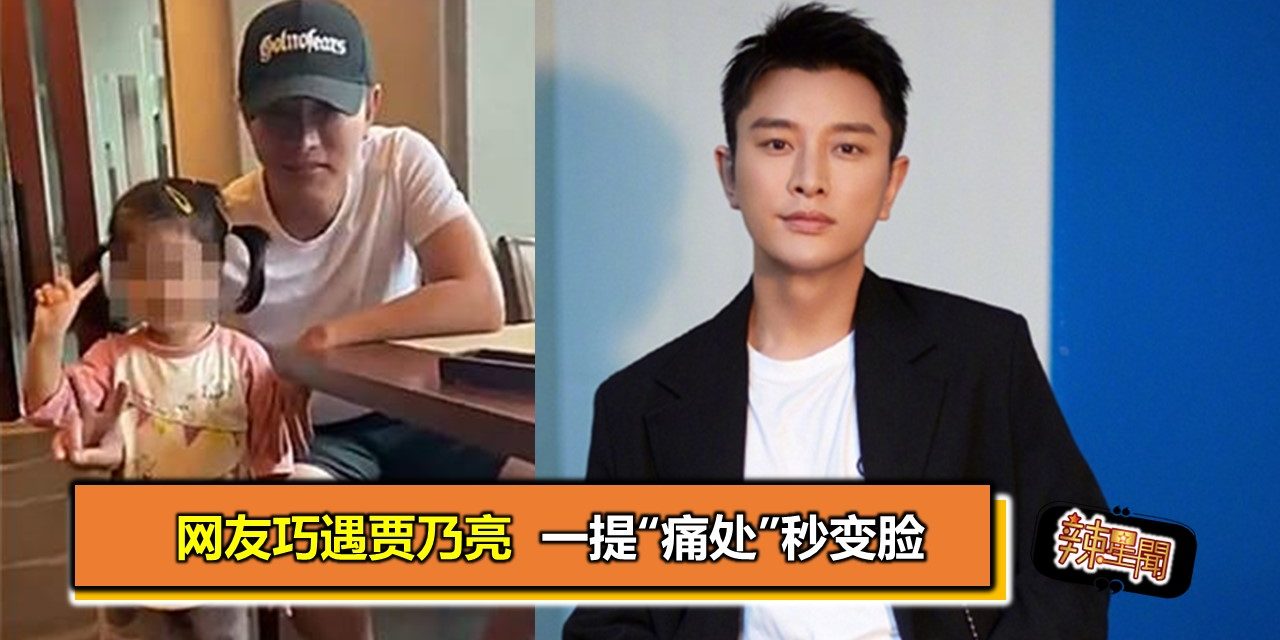 网友巧遇贾乃亮  一提“痛处”秒变脸