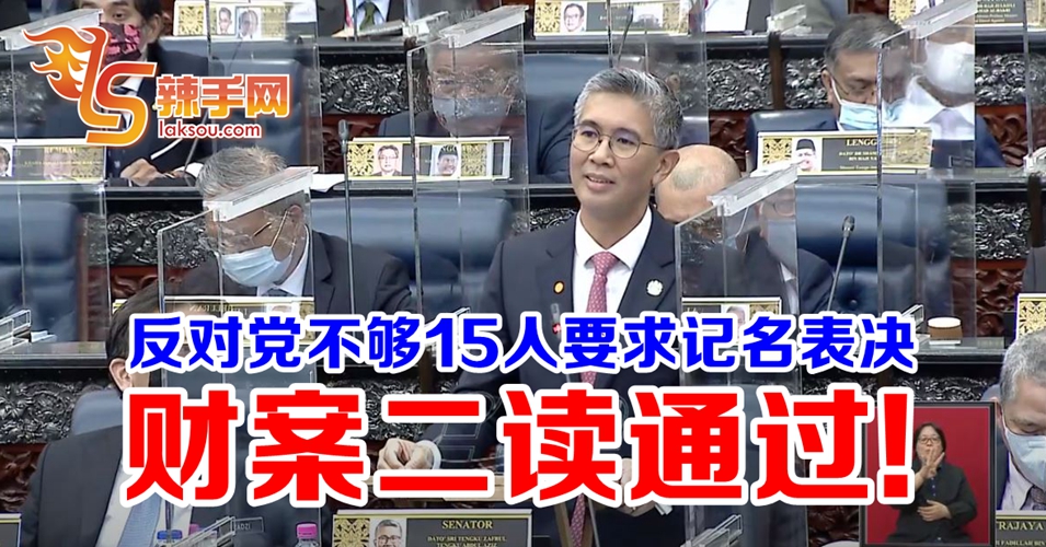 2021年财案二读通过！