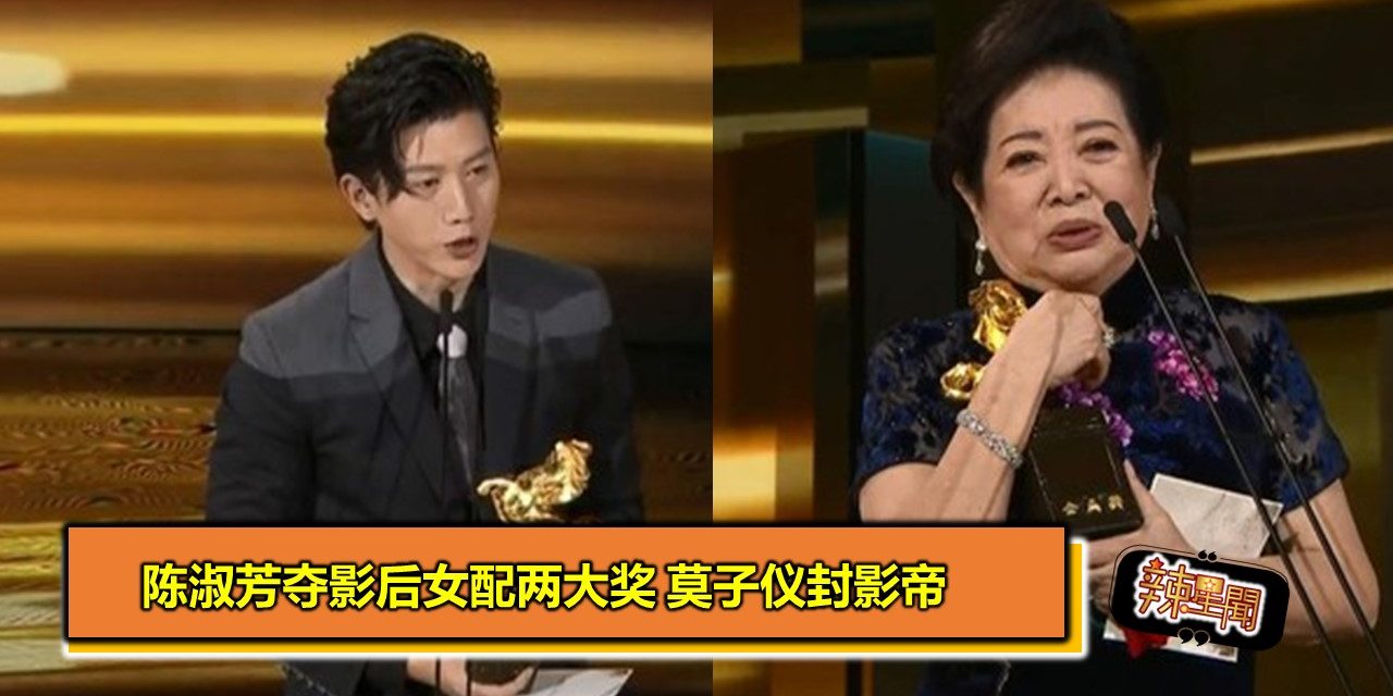 陈淑芳夺影后女配两大奖 莫子仪封影帝