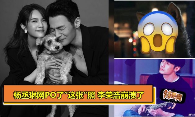 杨丞琳网PO了”这张“照 李荣浩崩溃了