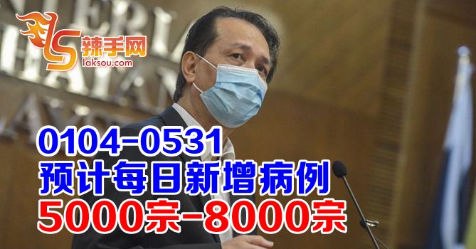 诺希山：预计5月的新增病例可达8000宗