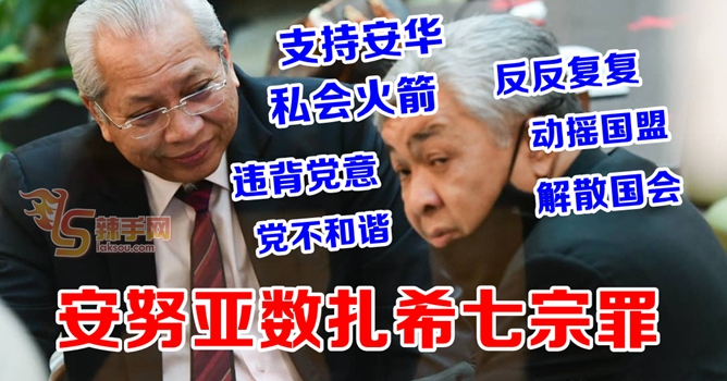 安努亚指扎希 支持安华 私会行动党