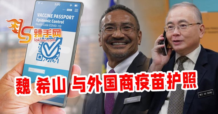 魏家祥、希山慕丁与外国讨论疫苗护照