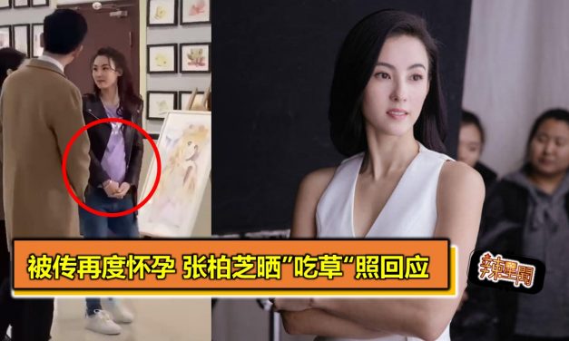 被传再度怀孕 张柏芝晒”吃草“照回应