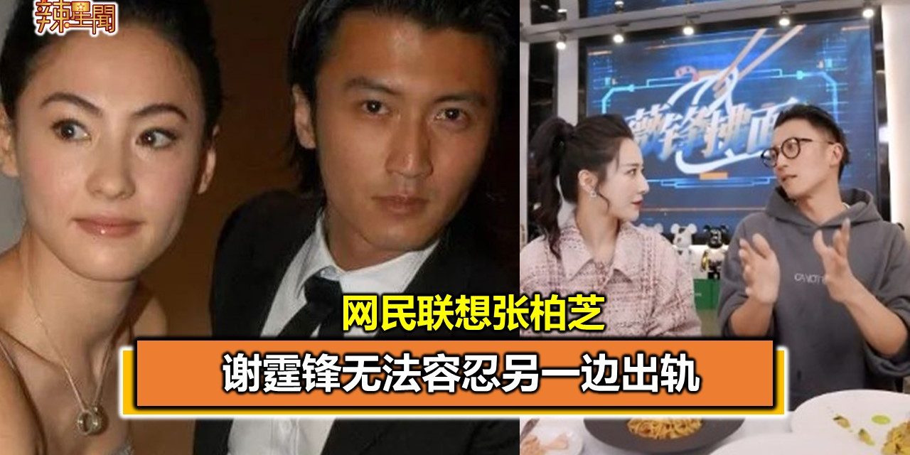 谢霆锋无法容忍另一边出轨 网民联想张柏芝