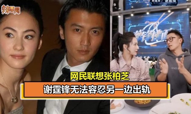 谢霆锋无法容忍另一边出轨 网民联想张柏芝