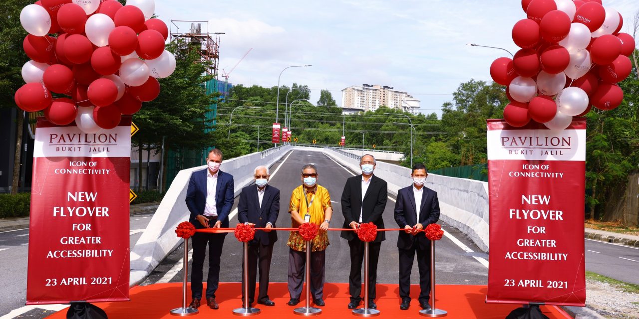 Pavilion Bukit Jalil 新设高架天桥改善交通