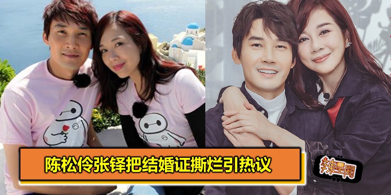 陈松伶张铎把结婚证撕烂引热议