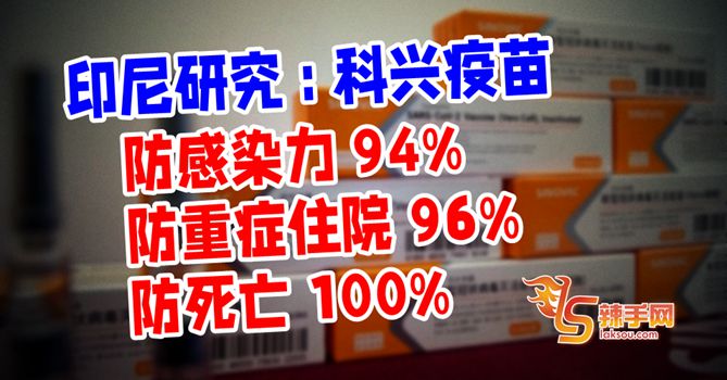 印尼：科兴疫苗防感染力94%