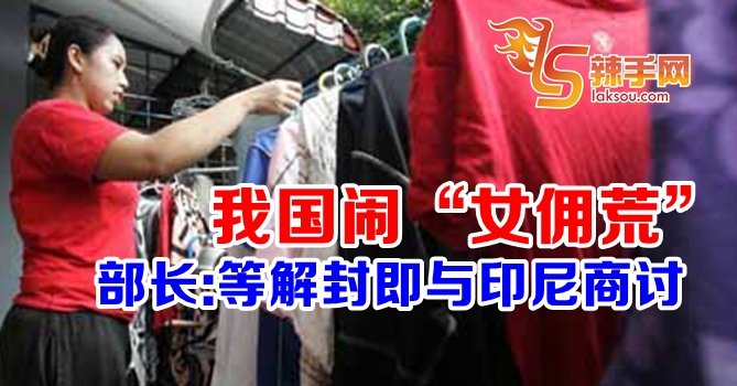 部长：解封即与印尼商讨引进女佣