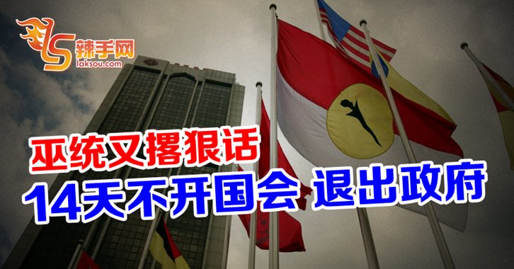 巫统限14天内开国会