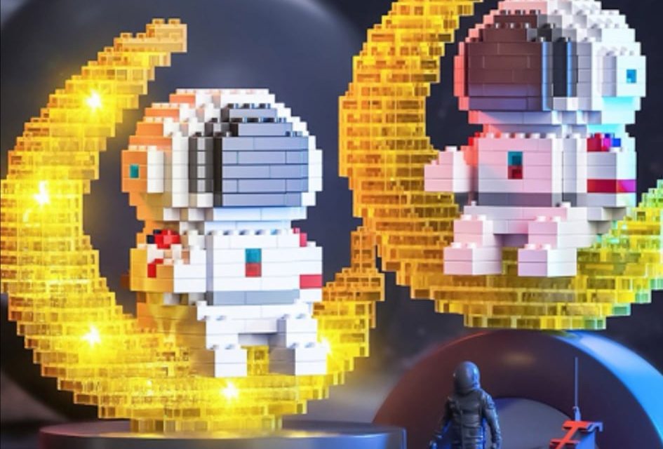 预防老退化！超萌迷你积木有米奇、蜡笔小新、龙猫选择