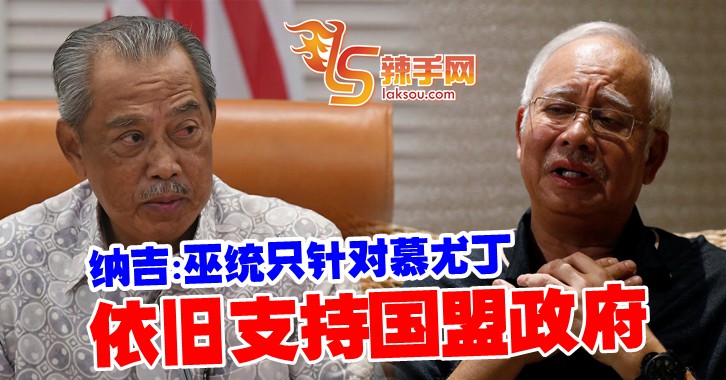 纳吉：巫统只针对慕尤丁而已