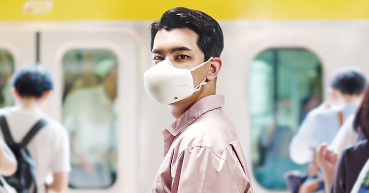 超强LG PuriCare口罩型空气清净机第二代上架