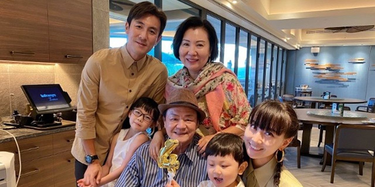 传狄龙病危 谭俊彦晒全家福辟谣