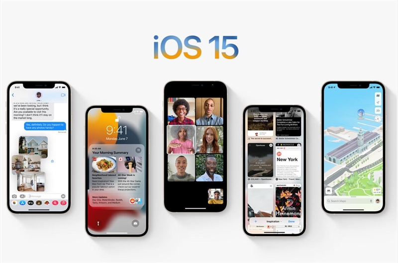 苹果iOS 15更新前 先来了解最新五大功能
