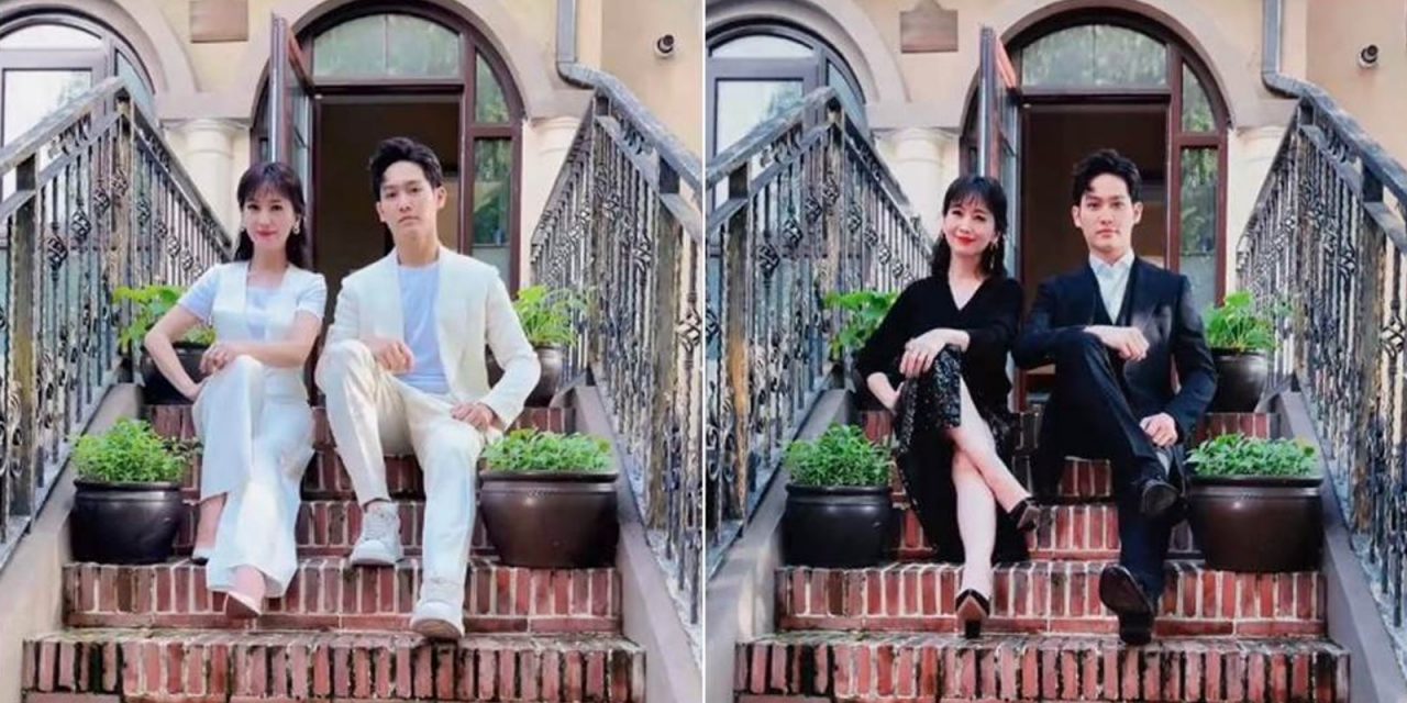 66赵雅芝同框儿子 被赞“根本姐弟”