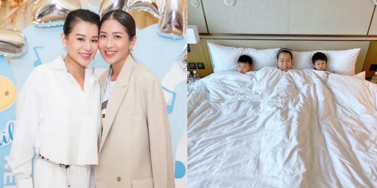 胡杏儿3年抱3 好友陈敏之大赞“Superwoman”