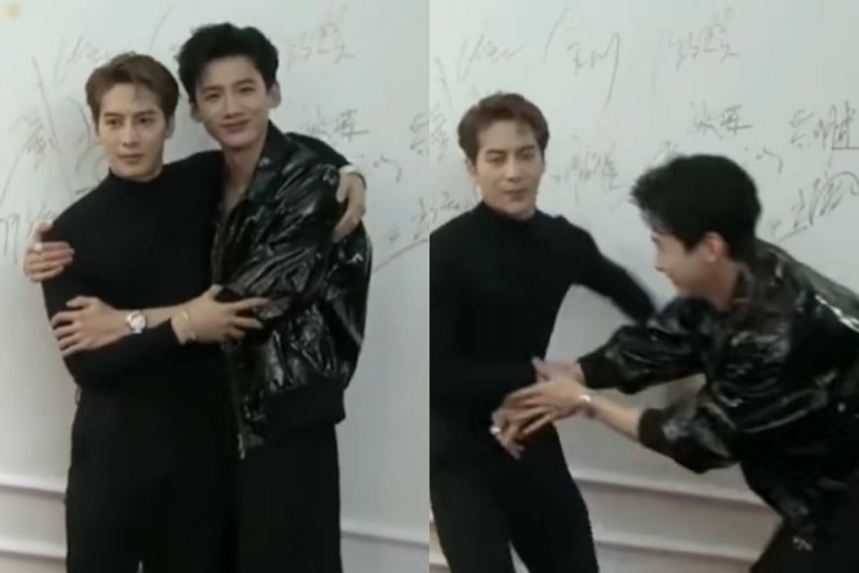 被逼营业！王嘉尔白敬亭互动被笑”社牛和社恐的相聚”