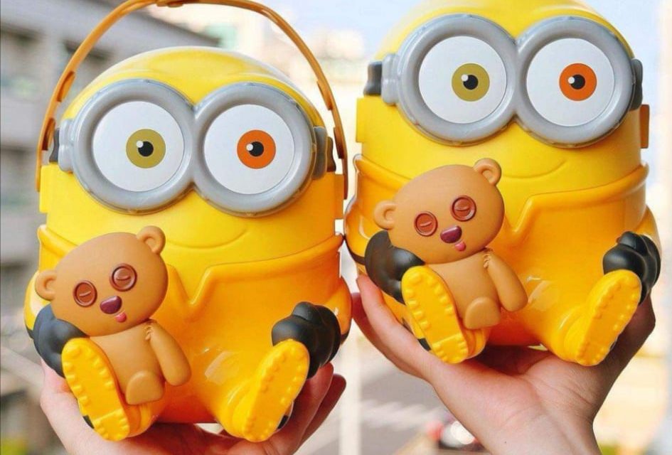 大马麦当劳也能买到小黄人BOB手提置物篮