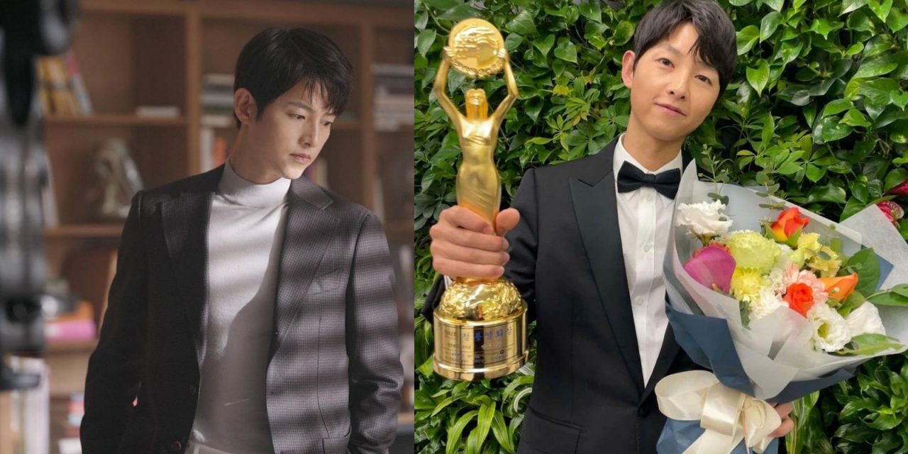 宋仲基获奖心事重重 原来外婆病重离世