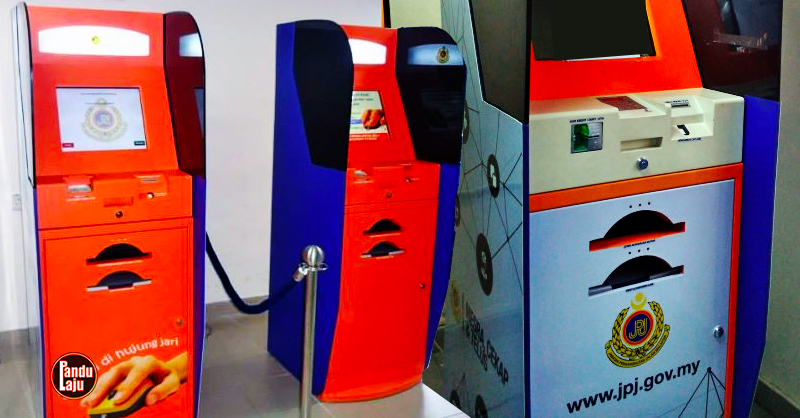 JPJ 计划年底新增100个Kiosks自助服务机