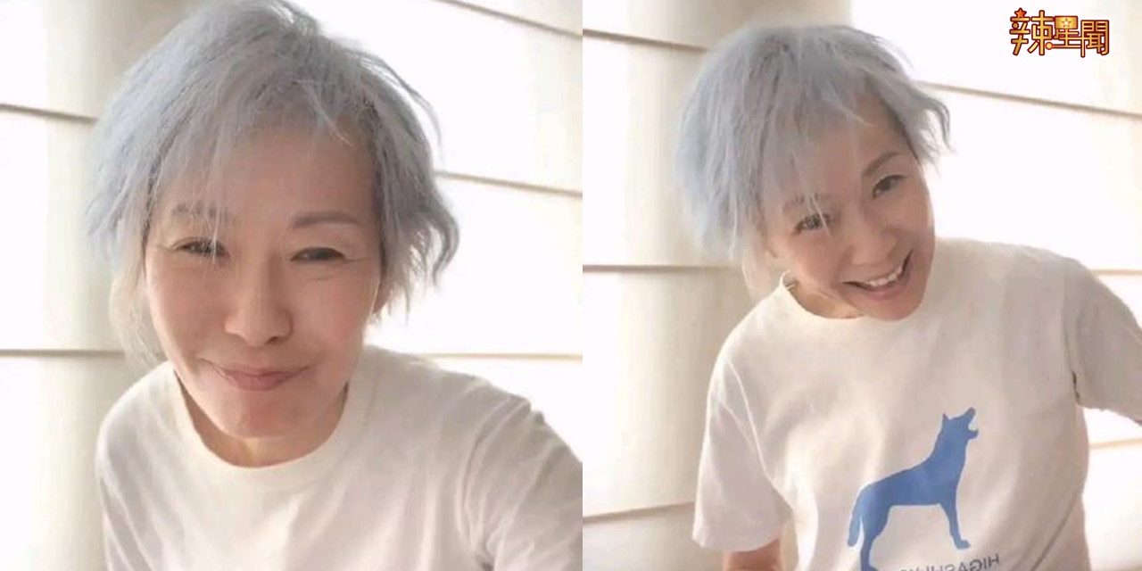 正视老态!59岁叶童一头白发拍视频获赞