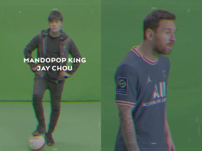 合作梅西内马尔 　周董晒15秒超狂影片