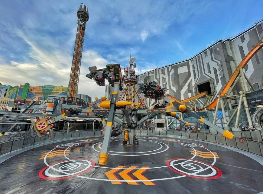 到云顶主题乐园玩下雨 可获得回访门票