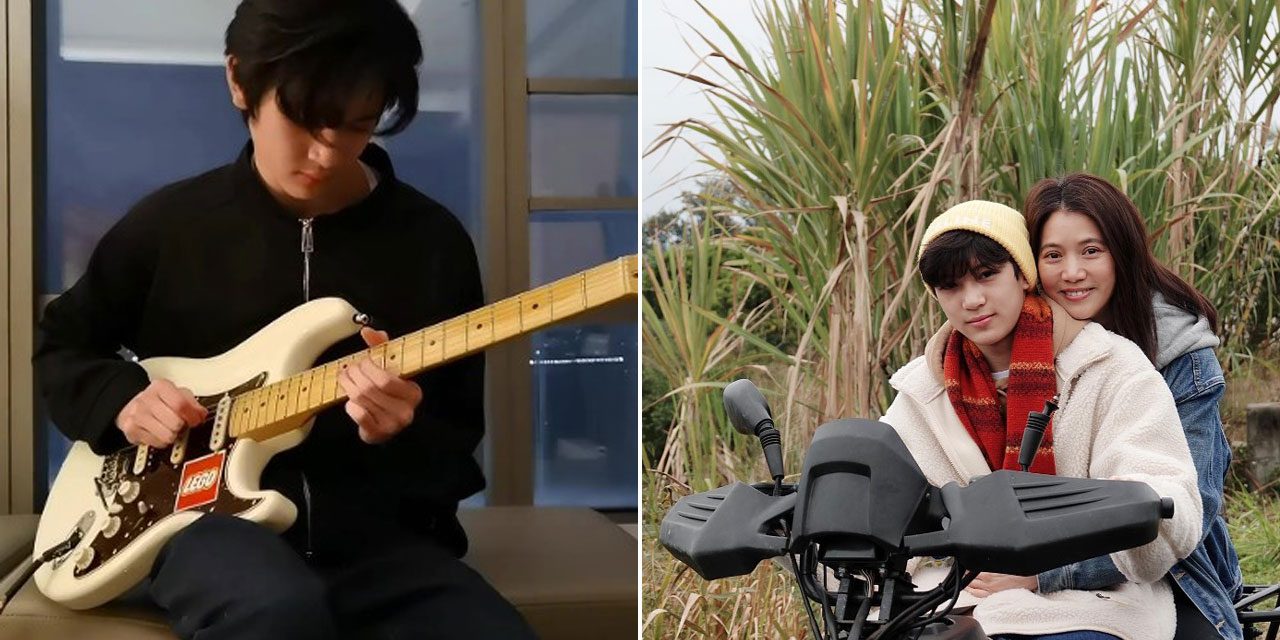 弹吉他致敬家驹60岁冥寿 魔童随时进军乐坛