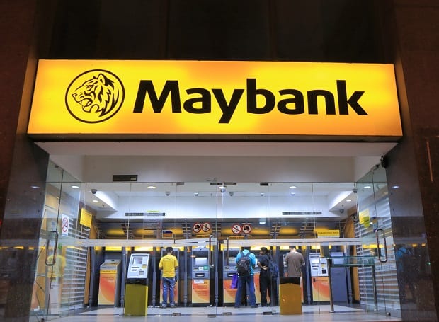 Maybank 自动提款机及网上银行暂停服务