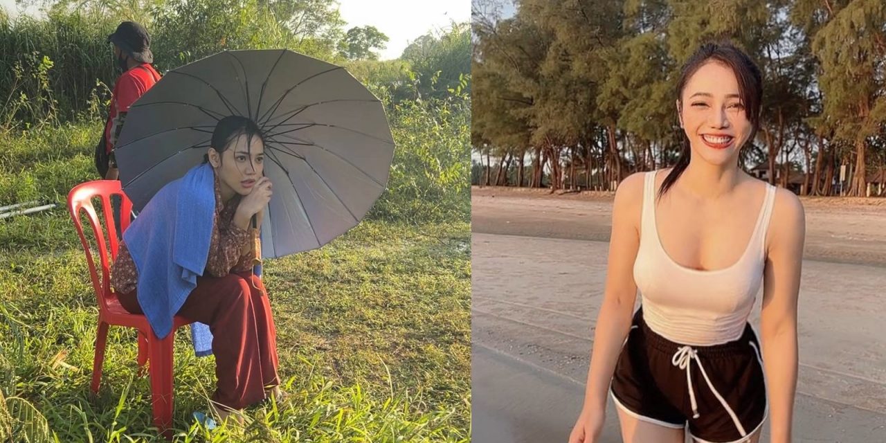 女星进军马来市场 淋雨5小时拍摄环境恶劣