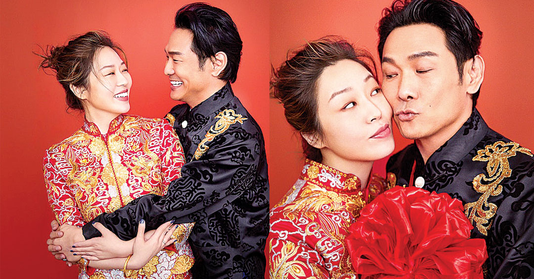 甜爆！杜德伟和爱妻结婚10周年 送钻戒拍中式裙褂照