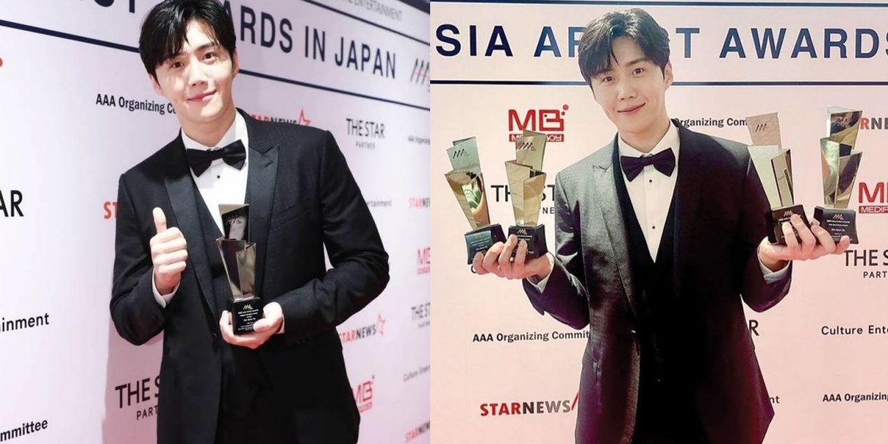 抱走4奖项 金宣虎大赢家！ 始源讲感言被吐槽