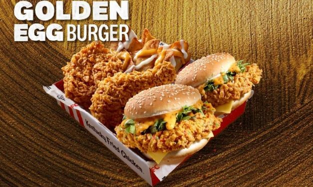 KFC黄金咸蛋汉堡强势回归