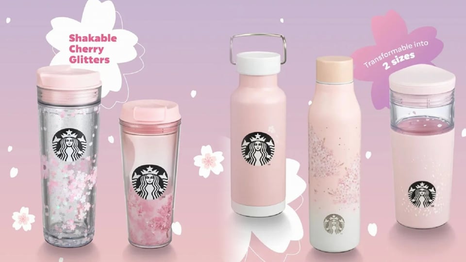 星巴克春季限定樱花系列
